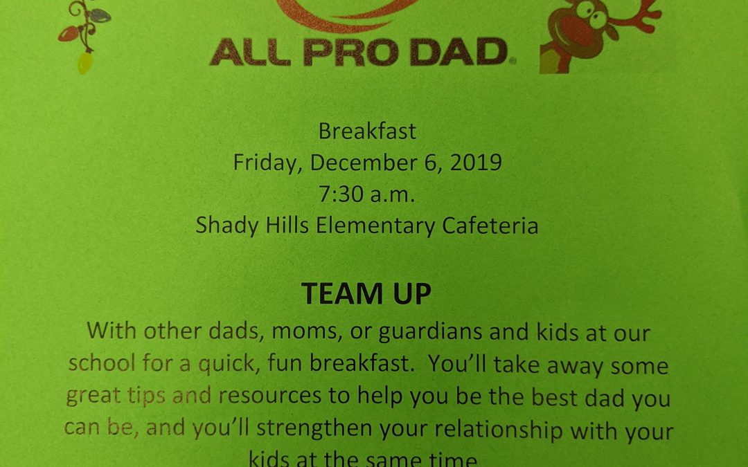 All Pro Dad Breakfast